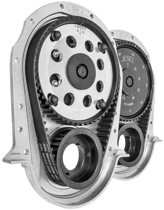 Jesel JEKBD-31200 Belt Drive System Chev SB w/ STD Cam Hgt Chev BB Snout