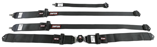 Simpson SI29110BKHR1X Camlock Belt 5 Point Black