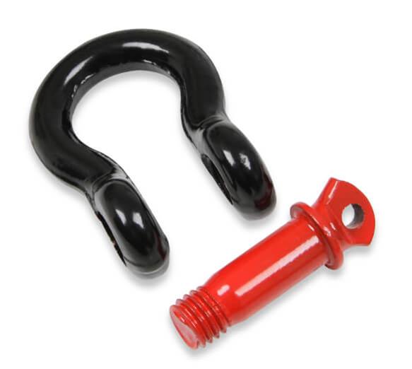 Anvil Off Road AN1093AOR Bow Shackle 1/2 In. 4K Lbs Bla