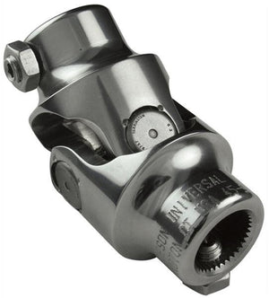 Borgeson 124955 Steering U-Joint, Polished Stainless, 3/4DD X 3/4V
