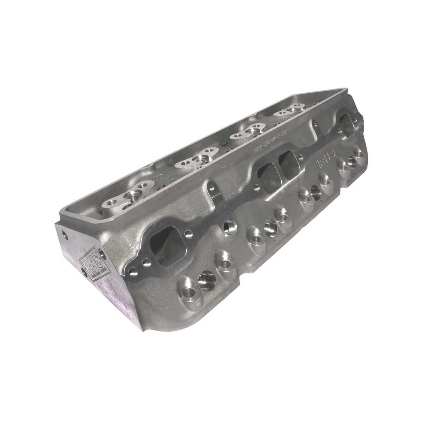 RHS RHS-12054 Chev SB Alloy Cyl Head Strait Plug 23Deg 64cc 200cc