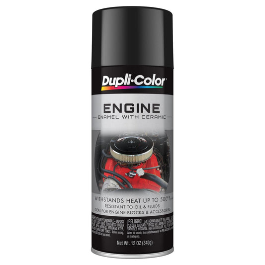Dupli-Color SHW-DE1613 Dupli-Color Engine Enamel Gloss Black 340GM