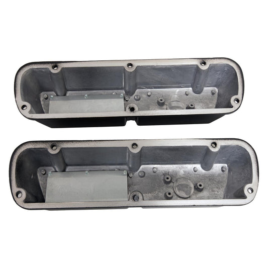 Ford Racing FMM-6582-A301R Ford Fmm-6582-A301R Valve Covers Black Satin Ford 289-351W (Carb)