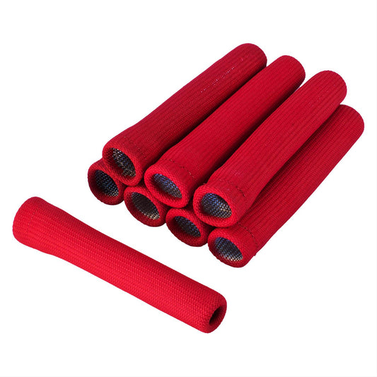 Heatshield Products 400801 Spark Plug Insul-Boot Red 8 Pack 1"Id 6" Long