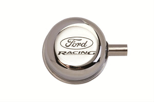 Ford Racing FMM-6766-FRVCH Breather Cap Chrome Push In Type w/ Ford Logo