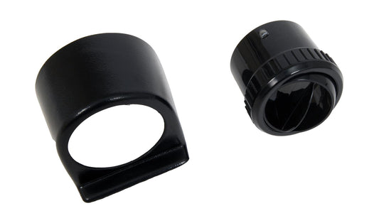 Vintage Air VA49354-VUL Rectangle Louvre, All Black 3.875" X 1.562" For 2.5" Hose