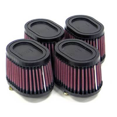 K&N Filters KNRU-2454 Universal Rubber Filter 41-3/4"Flg 3" X 4" Ovl/Tpr"