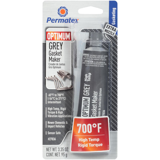 PEX27036 | Permatex Optimum Grey Silicone
