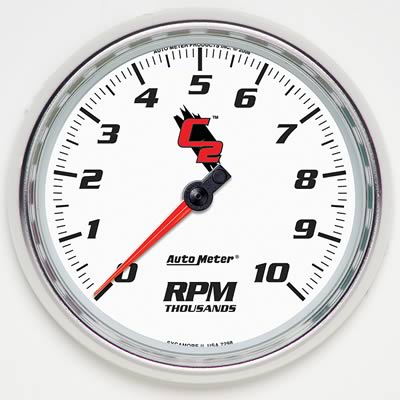 AutoMeter AU7298 C2 5" In-Dash Elec Tachometer 0-10000RPM