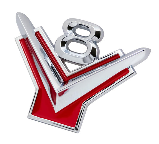 BDBM-16237-A | V8 Fender Emblem 1954-56