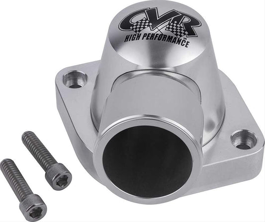 CVR CVRTSH5CL 360¡ Swivel Thermostat Housing - Chev LS - 1-1/2' Hose - Clear