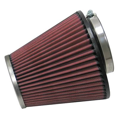 K&N Filters KNRC-1637 Universal Chrome Air Filter 83Mm Flg 147Mm B Od 89Mm T O
