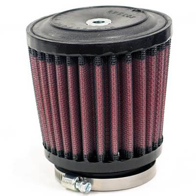 K&N Filters KNRE-0280 Universal Rubber Air Filter 2"Flg 3"B 3-1/2"T 3-1/2"H"