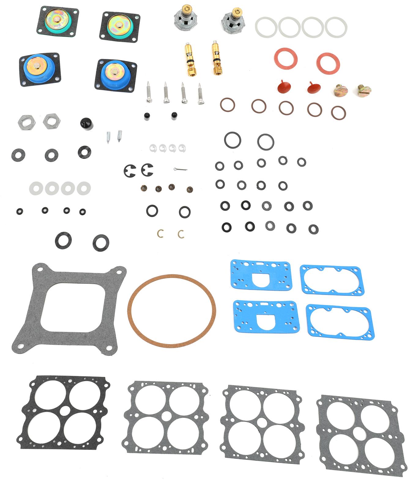 Quick Fuel QFT3-208QFT Rebuild Kit N/S E-85& Alky