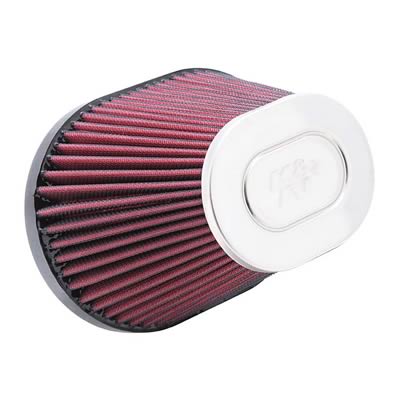 K&N Filters KNRC-5132 Universal Chrome Air Filter 111Mm Flg Id 191Mm L X 139Mm