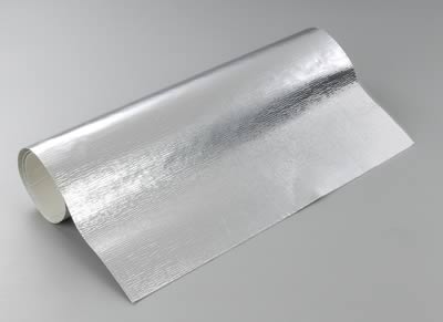 Thermo Tec TT13590 Aluminized Heat Barrier Adhesive Backed 48"x 24" Universal Tt 13590