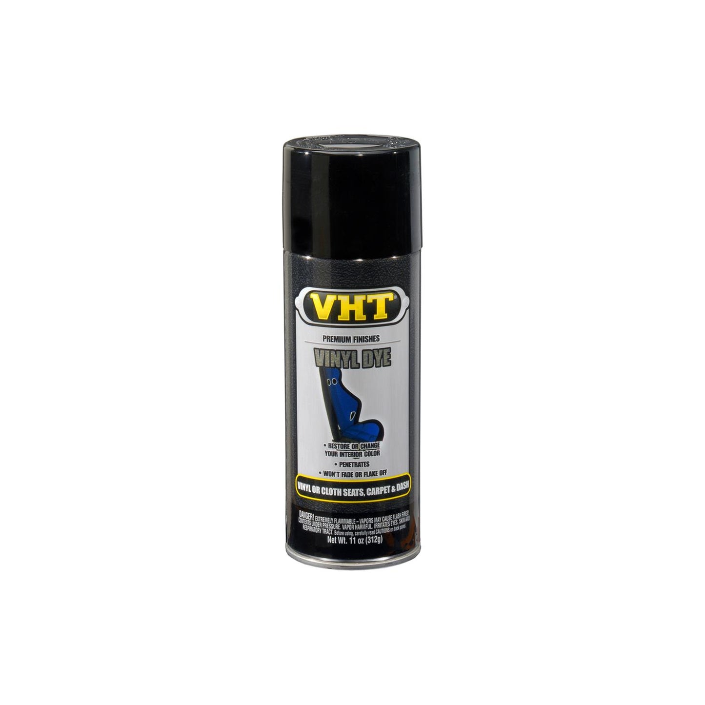 VHT Paints VHTSP941 Vinyl Spray Gloss Jet Blac Hvp105