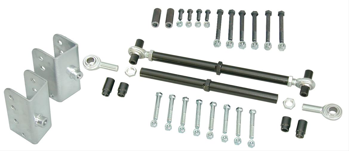 Competition Engineering CE-C8007 Control ARMS Tubular Rear Lower Steel Black Powdercoated Ford (pair)