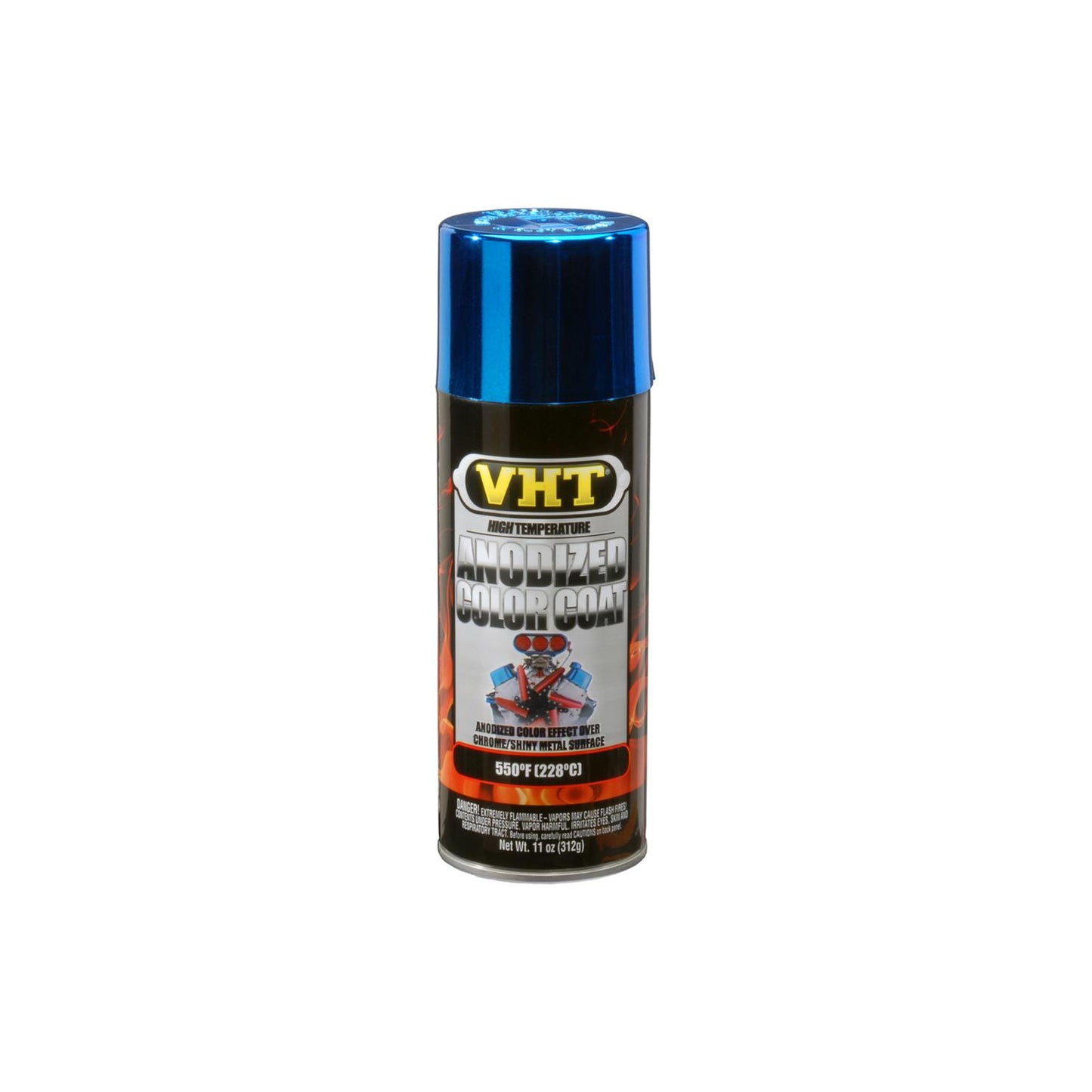 VHT Paints VHTSP451 Anodized Color Coat Anodized Blue Mc201