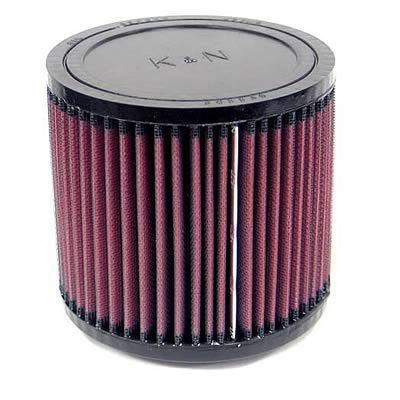 K&N Filters KNRU-0680 Universal Rubber Filter 2-1/4"Flg O/S 5-1/2"Od 5"H"