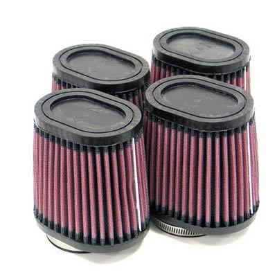 K&N Filters KNRU-2814 Universal Rubber Filter 42-1/8"Flg O/S 4" X 3"B 3""