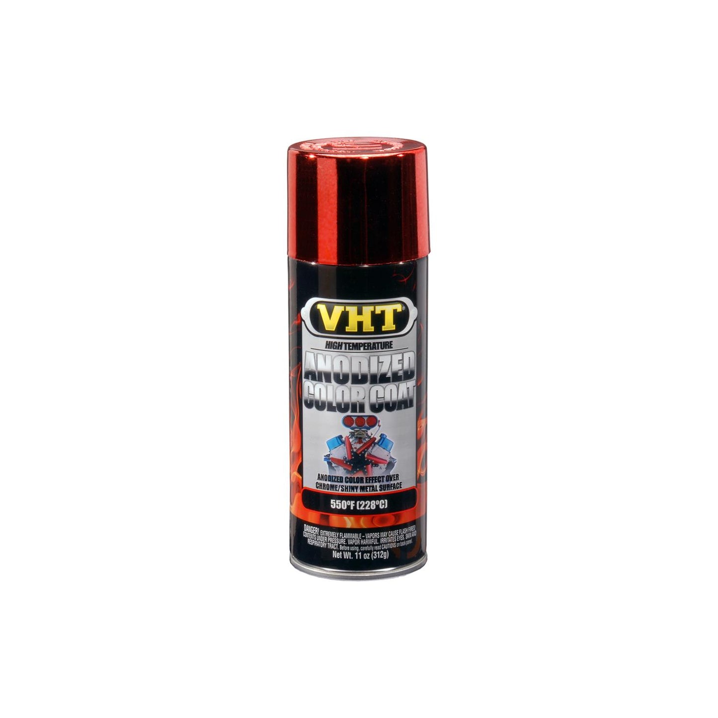 VHT Paints VHTSP450 Anodized Color Coat Anodized Red Mc200