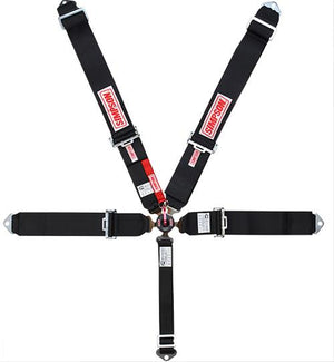 Simpson SI29110BKHL1X Camlock Belt 5 Point Black