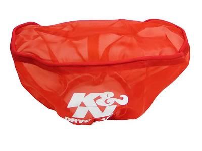 K&N Filters KN22-2020PR Universal Fit Drycharger 4.5X7"Oval Red"