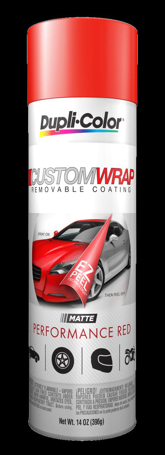 Dupli-Color SHW-CWRC300 Dupli-Color Custom Wrap Matte Performance Red - 396