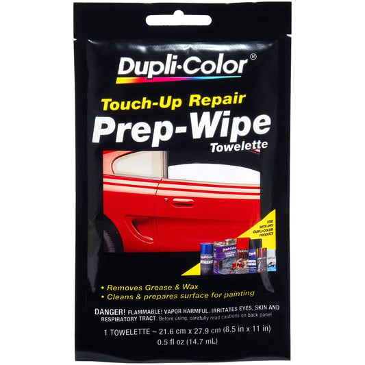 Dupli-Color SHW-PW100 Dupli-Color Wax & Grease Prep Wipe - Wax & Grease Remov