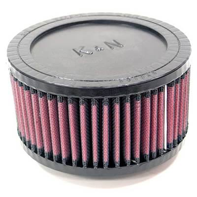 K&N Filters KNRU-0940 Universal Rubber Filter 2-3/4"Flg O/S 5-1/2"Od 3"H"