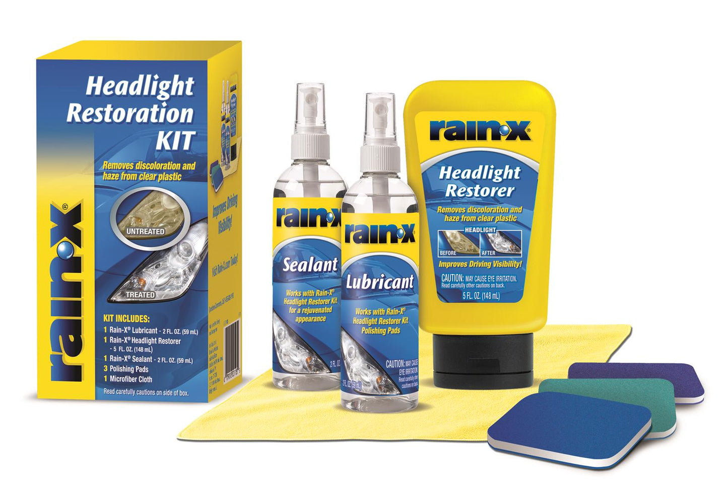 Rain-x Rx-800001809 Rain-x Headlight Restoration Kit