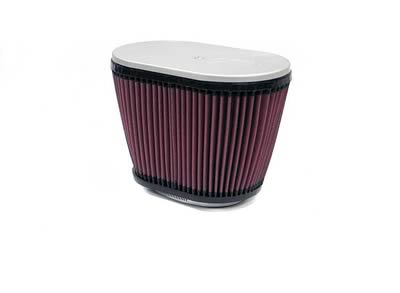 K&N Filters KNRD-4200 Custom Air Filter Hlbrn R 2-1/8" Dual 9"X5-1/2""