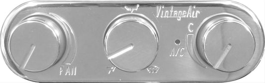Vintage Air VA491210-RUA Horizontal Anodised Face And Knobs
