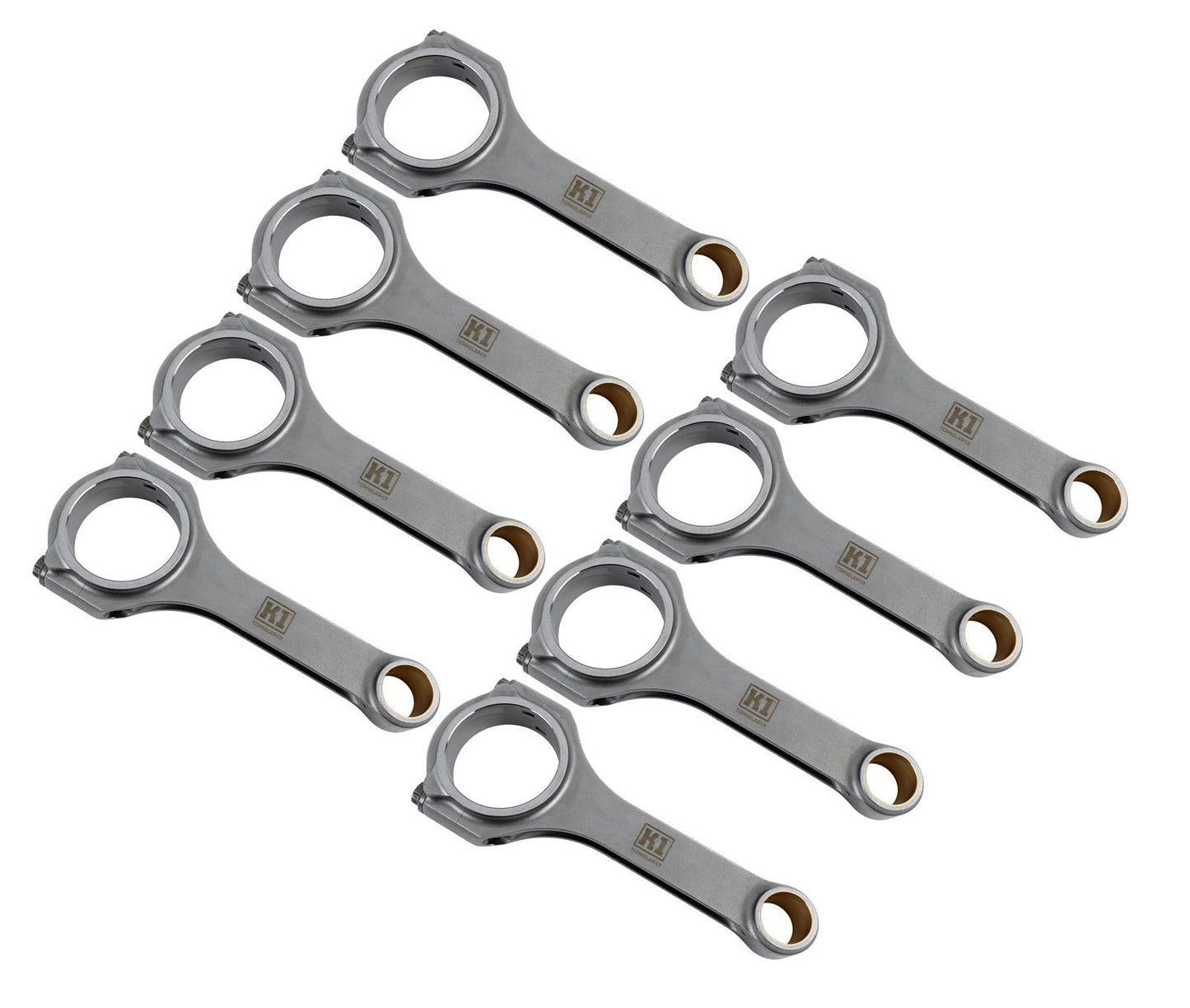 K1 Technologies KOT-012AE25613 ConRods Ls H-Beam 6.125 Incl Arp 2000 Series Bolts