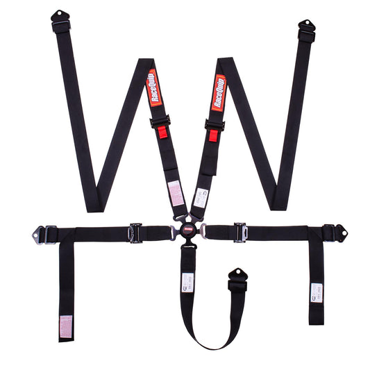 RQ841001RQP | 5-Point Camlock Harness Black