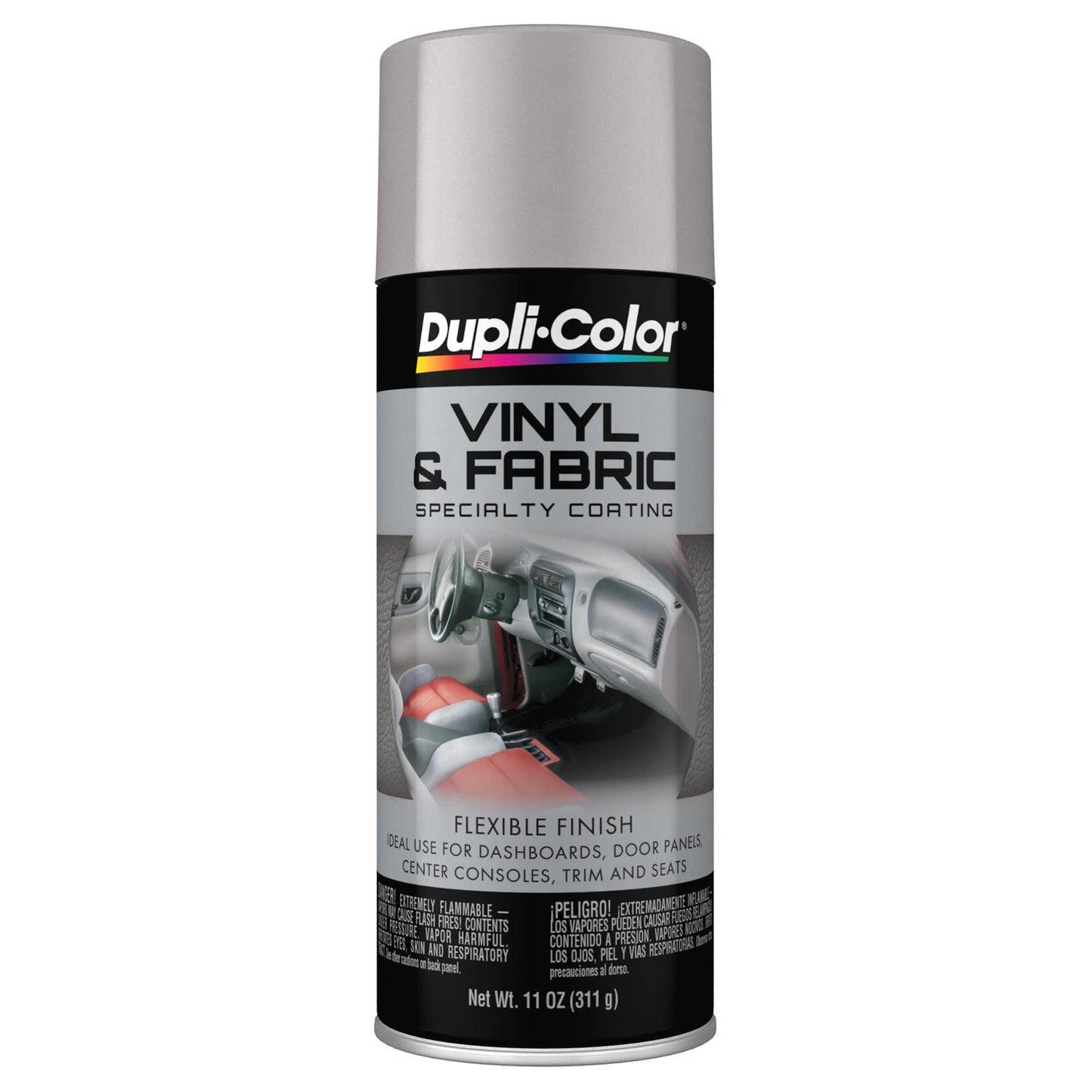 Dupli-Color SHW-HVP103 Dupli-Color Vinyl Paint Silver Vinyl & Fabric 311GM