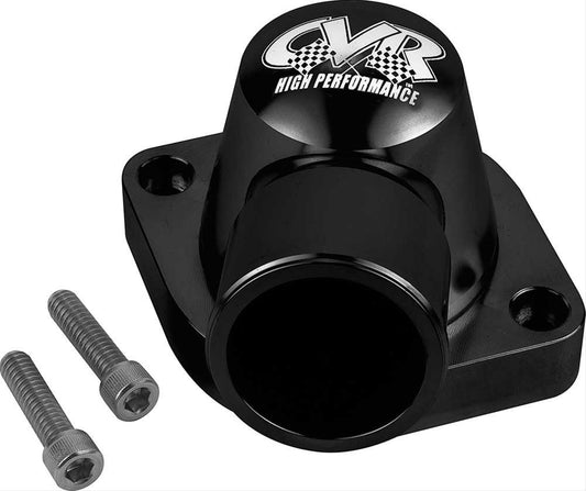 CVR CVRTSH5BK Thermostat Housing - Chevrolet Holden LS - 90¡ Swivel - 1-1/2' Hose - Black