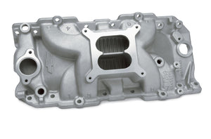 GM Performance GM12363407 Bbc Oval Port Intake Manifold Cnc Port Matched Dual Plane