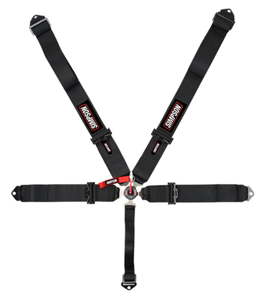 Simpson SI29110BKH Camlock Belts Black Bolt 2"