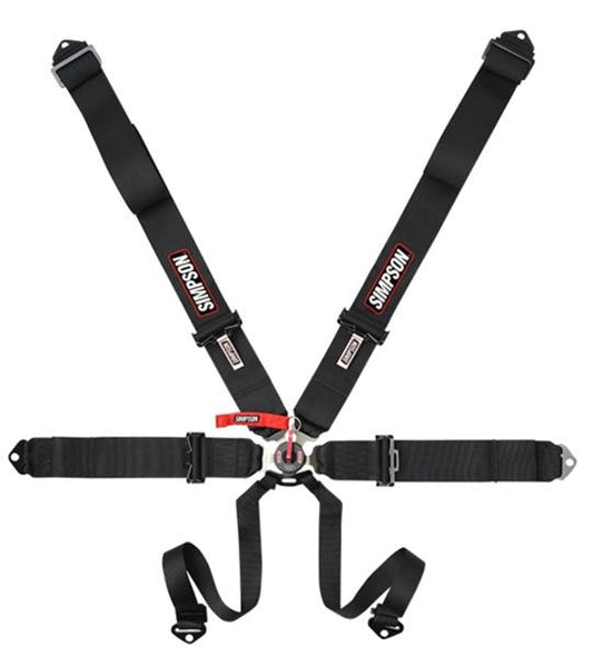 Simpson SI29110BKR1x Camlock Belts All Black Boltin