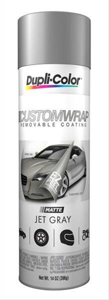 Dupli-Color SHW-CWRC800 Dupli-Color Custom Wrap Matte Jet Gray - 396GM