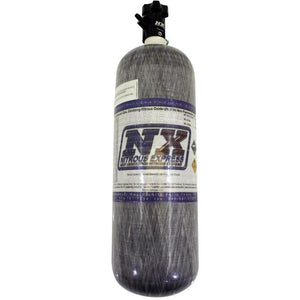 Nitrous Express 11152-6 COMPOSITE BOTTLE W/ LIGHTNING 500 VALVE, -6 Bottle Nipple
