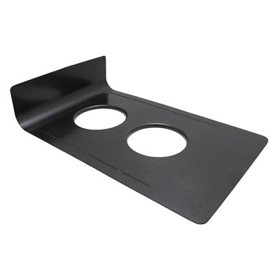 K&N Filters KN100-8509 Universal Fit Inner Hood Scoop Pan 7.25" Do"