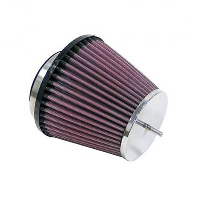 K&N Filters KNRC-8390 Universal Chrome Air Filter 72Mm Flg 138Mm Base 89Mm Top