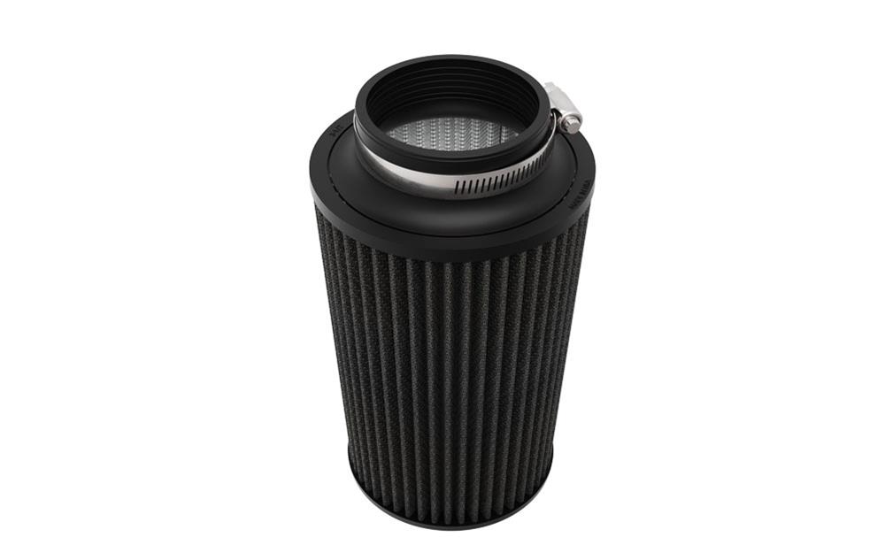 KNRU-3111HBK | 3-1/2" Clamp-On Tapered Filter