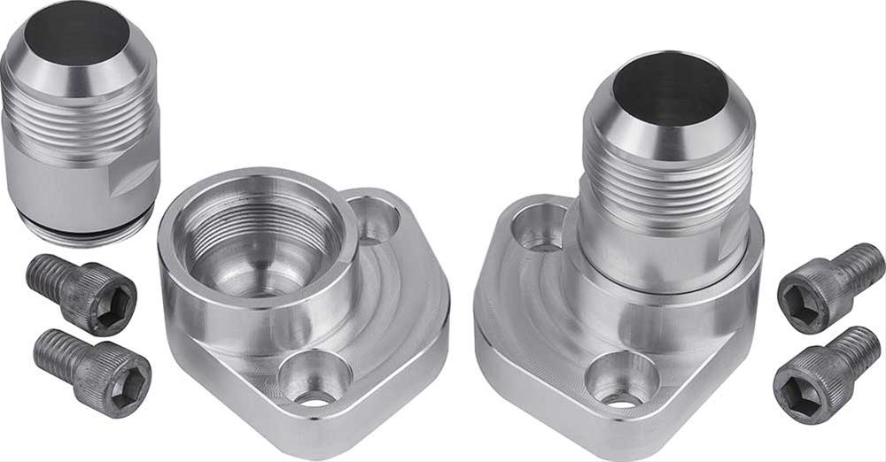 CVR CVRWBF61 Thermostat Housing Remote Water Pump Block Adapter - Chev BB