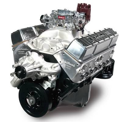 Edelbrock ED45500 Crate Eng No W-Pump 320HP SB Chev V8