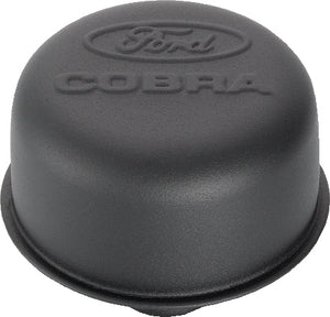 Ford Racing FMS-302-226 Ford Cobra' Air Breather Cap Black Crinkle Push-In