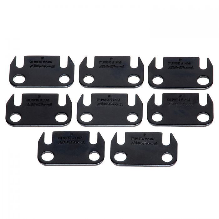 Edelbrock ED9667 Guideplates 5/16" Flat Qty8 Pontiac V8